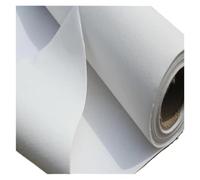 Tela Per Dipingere Rotolo di tela bianca in cotone bianco primerizzato | For esercitarsi nella pittura a mano, larghezza 28/38/48/58 cm(38cm x 1m)