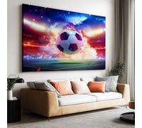 Tela Pittura 100 x 50 cm senza cornice Poster Fantasia Calcio Stadio Opera Arte Parete Foto per la Casa Soggiorno Camera Da Letto Cucina Pittura su Tela Orizzontale Quadro Decor
