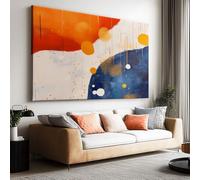 Tela Pittura 70x50cm senza Cornice Poster Astratto Texture Usata Opera Parete Arte Foto per la Casa Soggiorno Camera Da Letto Cucina Pittura su Tela Orizzontale Quadro Decor