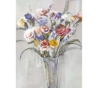 Tela stampata immagine vaso di fiori 60x80 cm