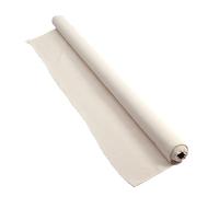 Tela su Rotolo Senza Primer | 1,6 x 5m, 100% Cotone, 280 g/m², antistrappo | Tela verniciante per la Copertura dei telai delle barelle | Tessuto Grezzo, Non trattata