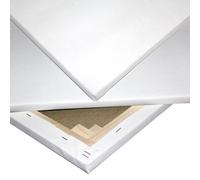 Tela tele per dipingere in Lino con Telaio da 1,7 cm pittorica Graffe Posteriori