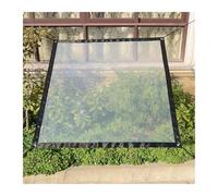 Tela Trasparente Impermeabile Con Occhielli Metallici, Resistente Al Vento E Agli Strappi, Adatta per Gazebo Da Giardino, Patio SHAARI(4x7m)