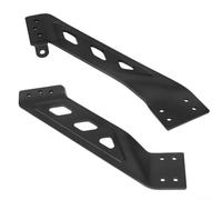 Telai di supporto di ricambio sinistro e destro per scooter elettrico Kukirin G2 Max, parti in lega di alluminio per migliorare il carico e la sicurezza dello scooter (sinistra + destra, nero)