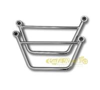Telaietti cromati klick fix per Triumph Bonneville T100 BLACK Special ED 110th