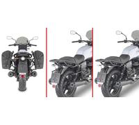 TELAIETTI LATERALI KIT TELAI GIVI MOTO GUZZI V7 STONE DAL 2021 - SGANCIO RAPIDO