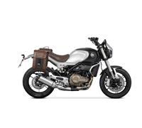 Shad Qjmotor Srv 550 Saddlebags Fitting Argento