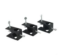 Telaio a morsetto in metallo per progetti decorativi a forma di G, supporto per torcia con design regolabile per vari accessori (1 pz)