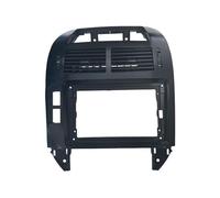 Telaio Adattatore Fit For Volkswagen POLO 20042011 | 2 Din Car DVD Only Frame Audio Fitting Adaptor Dash Trim Facia Panel 9 Inch(Black-frame-AIR)
