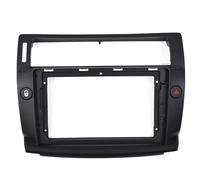 Telaio Adattatore Mascherina autoradio Adatto per Citroen C4 Quatre 9 pollici 2 DIN autoradio stereo audio piastra fascia telaio pannello lettore kit di montaggio sul cruscotto(Black)