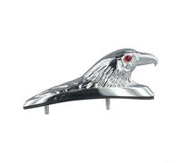 Telaio anteriore per decorazione testa d'aquila per moto, finitura cromata, struttura in alluminio leggero, adatto per più marche di moto
