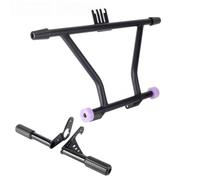 Telaio assicurazione Bar Per Softail Per Low Rider S Per Fat Bob | Highway Peg High 2 Step Protezione Motore Crash Bar Telaio Passeggero Per Softail Per Low Rider S Per Fat Bob Standard 22 23