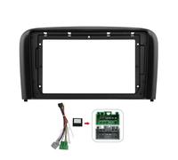 Telaio Autoradio Per Volvo S80 2001-2006, Schermo Stereo Da 9 Pollici Per Autoradio CD DVD, Navigatore, Cornice Cavi, Canbus FHCBUTAE(1)