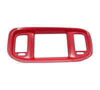 Telaio Cambio Centrale Compatibile Con Dodge Per Charger 2015-2018 2019 2020 2021 2022 2023 2024 2025 Cruscotto DVD Schermo Di Navigazione Copertura Trim(Red Carbon Fiber)