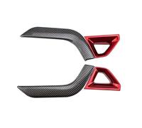 Telaio Cambio Centrale Compatibile Con Ford Per Ranger Per Everest 2023 Console Centrale Modanatura Decorativa Per Cambio Marcia, Accessori Interni Auto(Black red 4pcs)