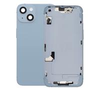 Telaio completo per iPhone 14 con vetro posteriore e lenti della fotocamera