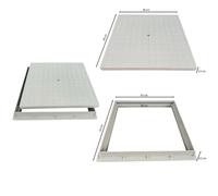 TELAIO CON CHIUSINO SUPER IN PP - CON FORO (con bullone)