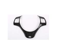 Telaio Copertura Trim Per BMW Per 1 Serie 3 E87 E90 E92 2004 2005 2006 2007-2011 Decorazione Del Volante Dell'automobile Copertura Trim Cornice Adesivo(Style 3 Carbon Fiber)