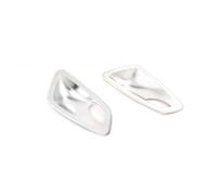 Telaio Copertura Trim Per BMW Per Serie 3 E90 E92 E93 2005 2006 2007 2008 2009-2012 Porta Interna Maniglia Ciotola Copertura Trim Adesivo Decorativo(2pcs Silver)