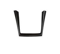 Telaio Copertura Trim Per BMW Per X5 E70 2008 2009 2010 2011 2012 2013 Car Center Console Decorazione Portabicchieri Telaio Trim Striscia(Nero)