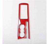 Telaio Copertura Trim Per TT 2008 2009 2010 2011 2012 2013 2014 LHD Auto Portabicchieri Pannello Decorazione Cornice Trim(Carbon Fiber Red)