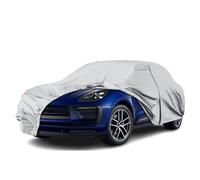 Telaio copriauto impermeabile Porsche Macan 2014-2025 Telaio invernale estivo per tutte le stagioni Chiusura lampo porta, antivento, grigio