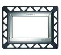 Telaio di installazione WC TECE per montaggio ad incasso, Colorazione: Metallo lucido