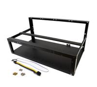 Telaio da Mining Rig per Criptovaluta, Mining Case 6-8 Schede Grafiche, Mining Rig per Facile da Montare per 6 o 8 BPU per Moneta Virtuale Bitcoin Blockchain Crypto Currency