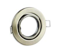 telaio del faretto da incasso girevole ottone rotondo - telaio di montaggio per lampadina GU10 MR16 - foro di foratura Ø65mm da incasso - faretto da incasso