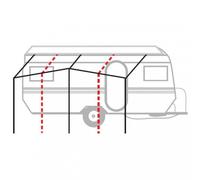 Telaio di base berger fehmarn in acciaio 28 mm