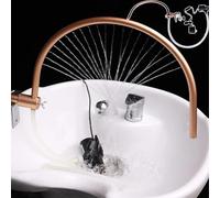Telaio di circolazione dell'acqua per Head Spa - Accessori per letto shampoo regolabile a 180°, telaio di uscita per terapia dell'acqua per attrezzature da salone di massaggio
