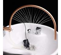 Telaio di circolazione dell'acqua per spa con telaio di circolazione dell'acqua regolabile a 180°, accessori per shampoo e letto, per terapia dell'acqua, cascata per parrucchieri e uso domestico