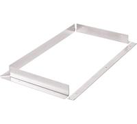 Telaio di montaggio in acciaio inox dometic cd-if-s per cassetti frigorifero cd 20 e cd 30