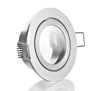 Telaio di Montaggio MR16/GU10 Rotondo 60mm Diametro IN Cromo Spazzolato Con [EEK: A - G]