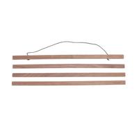 Telaio di poster magnetico gancio riutilizzabile telaio in legno in noce nera per poster stampano foto mappe a scorrimento in tela opere d'arte display home office arredamento