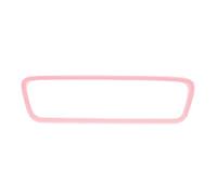 Telaio Di Protezione Per Specchietto Retrovisore Auto Per Tesla Per Modello 3 YSX, Console Centrale, Custodia Per Interno, Accessori Adesivi Decorative(Pink)