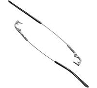 Telaio di ricambio for aste, punte for occhiali, gamba del braccio for occhiali, 1 paio di aste in metallo for occhiali, kit di parti di riparazione for occhiali senza montatura a 1 foro, sostituzione