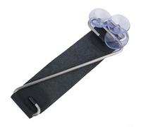 Telaio di supporto flessibile per chitarra tipo Z con cintura in pelle, adatto per vari strumenti a corda tra cui liuto e mandolino (nero)