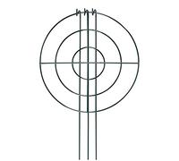 Telaio di supporto per piante da giardino a tre forme rotonde, per piante rampicanti, traliccio in ferro, supporto per arbusti, supporto per piante in vaso, piante da interno, vite