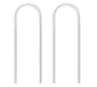 Telaio di supporto per traliccio in acrilico trasparente a forma di U, per piante rampicanti per interni ed esterni, costruito per una stabilità e una crescita costante delle piante