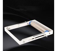 Telaio di supporto regolabile per macchina da taglio, 25-165 mm, staffa di supporto in acciaio inossidabile con design pieghevole per una facile conservazione e trasporto (15 cm)