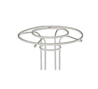 Telaio di supporto resistente per piante rampicanti, traliccio in PVC per valorizzazione del giardino (90 cm)