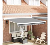 Telaio di tenda manuale 3 x 2,5 m Bianco