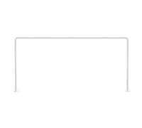 Telaio doccia angolare 80 x 170 x 80 cm bianco Bianco