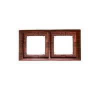 Telaio doppio Simon Basic Neos IP44 rovere BMRC2B/051