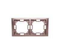 Telaio doppio Simon Basic Neos titanio BMRC2/052