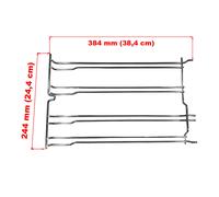 Telaio Guida Laterale Support Griglie Ripiano Per Forno Smeg 848590211 848590210