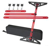 Telaio in alluminio Jig per montaggio rapido Bolt System Alluminio | per sei righelli scorrevoli, tre misure 8-30,5-40,6 cm, larghezza personalizzabile, combinazione flessibile