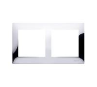 kontakt-simon Simon 54 Premium Doppio Telaio Metallo Cromato DR2/63 5902787827298