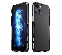 Telaio in metallo per iPhone 14 13 12 11 Pro Max custodia in lega di alluminio paraurti 12 13 Mini X Xs XR SE2020 7 8 Plus Cover antiurto, nero, per iPhone 14Pro Max